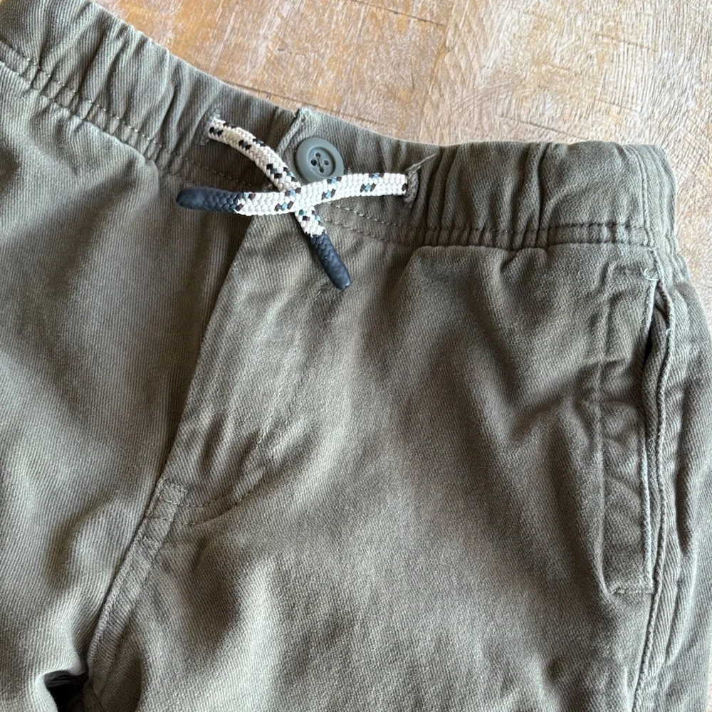 Zara Kids' Olive and Navy Pants size 6